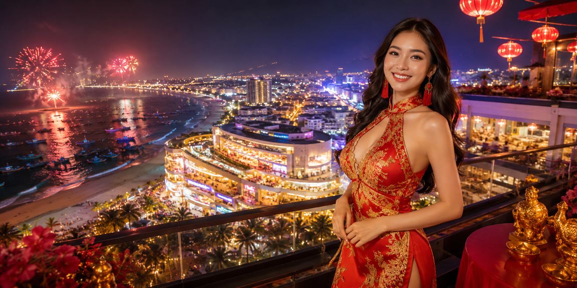 Người dùng theo dõi kèo cược thể thao tại khu chợ đêm Mũi Né về đêm